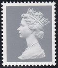 GB 1997 Machin Head UM Single in 'Light Grey' No Value by Courvoisier